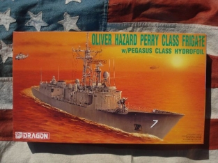 DRA7015 USS Oliver Hazard Perry Class Frigate + Pegasus Class Hy
